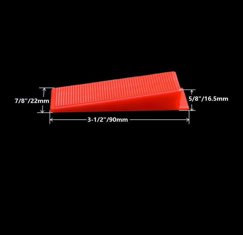 Xgunion Tile Leveling System Reusable Wedges - 300 Pcs - Image 2